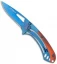 Boker Magnum Deep Blue Frame Lock Knife (2.375" Blue) 01SC156