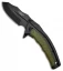 Camillus Titan FK Liner Lock Knife Green FRN (3" Black)