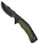 Camillus Titan FK-7 Liner Lock Knife Green FRN (2.75" Black)
