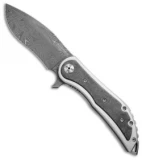 Darrel Ralph DDR Custom AOD Knife Marble Carbon Fiber (4" Damascus)