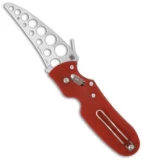 Spyderco P'Kal Trainer Knife C103TR Red G-10 (3" Satin Trainer)