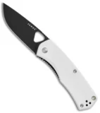 James Brand The Folsom Liner Lock Knife White Bone G-10 (2.75" Black)