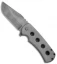 McNees Knives PM1 Frame Lock Knife Titanium (3.25" Acid Wash)