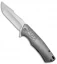Zieba Knives S4 Angry Bird Flipper Frame Lock Knife (3.625" Satin)