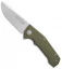 Viper Knives Larius Flipper Liner Lock Knife OD Green G-10 (3.3" SW) V5960GG