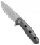 Rike Knife Thor4s Integral Frame Lock Flipper Knife Dark Gray Ti (2.3" Damascus)