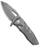 EOS Squid Frame Lock Flipper Knife Titanium (3.625" Bead Blast)