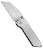 EOS Surgeon Frame Lock Knife Satin Titanium (3.75" Satin)