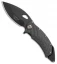 Guardian Tactical Conix Flipper Knife CF w/ Bronzed Hardware (3.5" Black) 82111