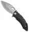 Guardian Tactical Conix Flipper Knife Black G-10 w/ Polish HW (3.5" Gray) 81811