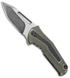 Mikkel Willumsen Urban Tactical Sugga Flipper Knife Bronze Ti/CF (3.5" Two-Tone)