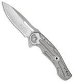 CRKT Ikoma Sampa Liner Lock Knife Aluminum (3.125" Satin) 5330