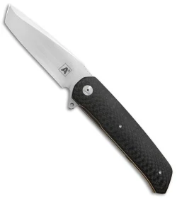 A2 Andre Thorburn/Van Heerden A7 Tanto Flipper Knife Carbon Fiber (3.5" Satin)