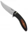 Pro-Tech Cambria Flipper Knife Maple Burl (3.5" Stonewash)
