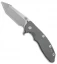 Hinderer Knives Fatty Edition XM-18 3.5 Harpoon Tanto Knife Gray (Stonewash)