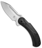 Begg Steelcraft Series Field Marshall Knife Black Ti (4" Satin)
