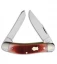 Queen Cutlery Queen City Sowbelly Traditional Pocket Knife 3.75" Red Bone