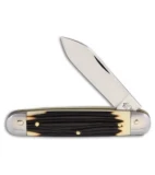 Queen Cutlery Work Horse Allegheny Jack Traditional Pocket Knife 3.625" Delrin