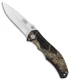 Ontario Camo Liner Lock Folding Knife Tan Camo (3.75" Satin) 8799