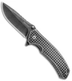 Kershaw Headgrille Assisted Opening Frame Lock Knife (3.25" Blackwash) 1325