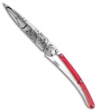 Deejo Pin Up Tattoo 37g Ultra-Light Knife Red (3.75" Matte)