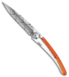 Deejo Symmetry Tattoo 37g Ultra-Light Knife Orange (3.75" Matte)