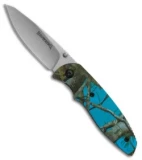 Browning EDC Fossa Liner Lock Knife Blue Camo (2.625" Satin) 3220252