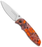 Browning EDC Fossa Liner Lock Knife Blaze Camo (2.625" Satin) 3220251