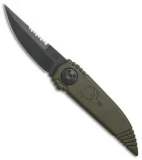 Paragon Phoenix Knife OD Green (3.8" Black Serr)
