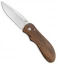 JD van Deventer EDC Friction Folder Knife Tamboti Wood (2.875" Satin)