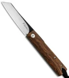 Kansei Matsuno Custom F011 Small Friction Folder Knife Rosewood (2.625" Satin)