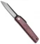 Hiroaki Ohta Knives OFF FK 7 Friction Folder Purple Heart Wood (2.75" Satin)