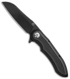 Millit Knives Jerry Moen Max Evolution Black/Silver Cut (3.75" Black)
