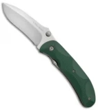 Ontario Joe Pardue Utilitac Liner Lock Knife Green Zytel (3.1" Satin) 8786