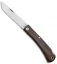 Smith & Sons Mudbug Lock Back Knife Natural Micarta w/ Sheath (3.625" Satin)