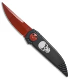Paragon Phoenix Knife Death Head Black (3.8" Red Cerakote)