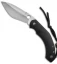 Deviant Blades Pearl Liner Lock Knife Black G-10 (4.25" Satin)
