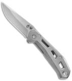 Gerber Airlift Frame Lock Knife Silver (2.8" Gray) 30-001346