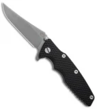 Hinderer Knives Eklipse Gen 2 Bowie Knife Black G-10 (3.5" Gray DLC)