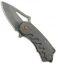 Glenn Waters Custom Kiba II Flipper Knife Ti (2.5" Stonewash)
