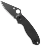 Spyderco Para 3 Compression Lock Knife Black G-10 (3" Black) C223GPBK