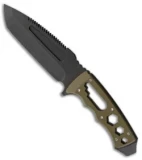 Medford Sawnto Fixed Blade OD Green G-10 (5.6" Black) MKT