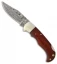 Kanetsune Kissui Folding Knife Cocobolo (2.5" Damascus) KB-506