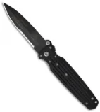 Gerber Applegate-Fairbairn Covert Folder Knife (3.75" Black Serr) 05786