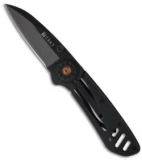 CRKT H.U.G. Halligan's Ultimate Gadget Frame Lock Knife (2.5" Black) 5570K