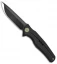 WE Knife Co. 601I Frame Lock Knife Black Titanium (3.75" Black Stonewash)