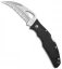 Byrd Crossbill Lockback Knife Black G-10 (3.5" Satin Full Serr) BY07GS