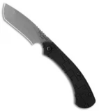 TOPS Knives Tac-Raze Folding Knife Black G-10 (3.25" Gray) TRAZ-01