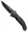 Tekut Heracles Liner Lock Folding Knife Black Synthetic (3.875" Black) LK4108