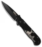 Tekut Chopper Frame Lock Knife Black (2.5" Black) LK4105